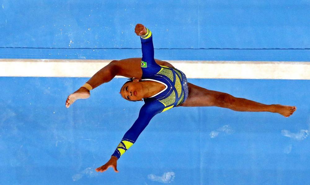 Rebeca usa pandemia para se conectar consigo mesma e brilha com prata