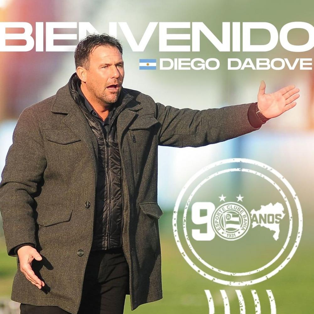 Bahia anuncia a contratação do técnico argentino Diego Dabove