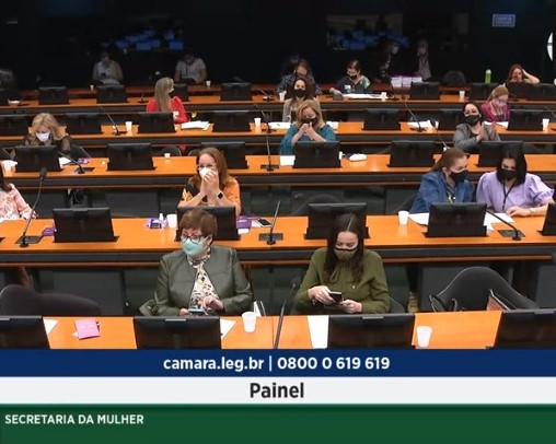 Fabíola Mansur sugere a campanha nacional “Mulheres pelos 18% de vagas”