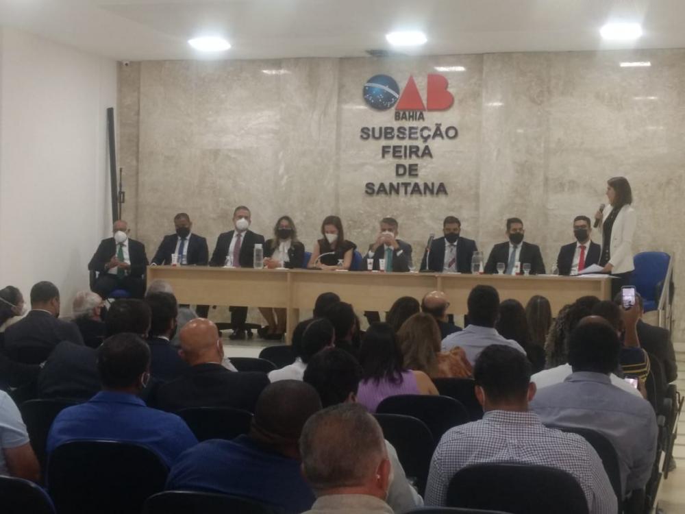 OAB realiza reparação ao advogado Targino Neto após violação de prerrogativas