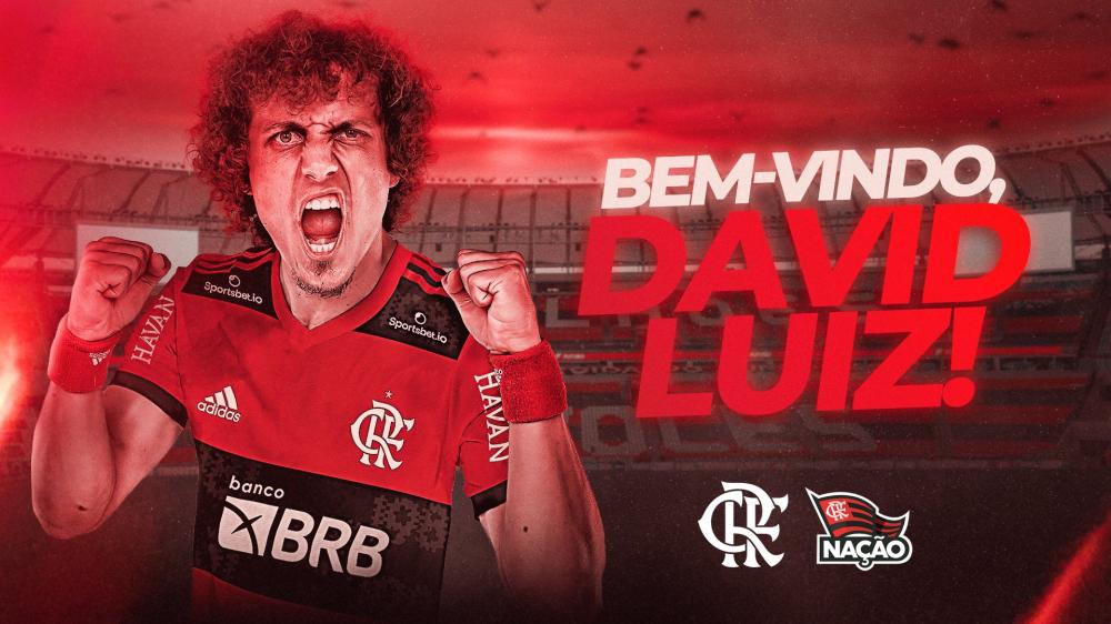 David Luiz é o novo zagueiro do Flamengo