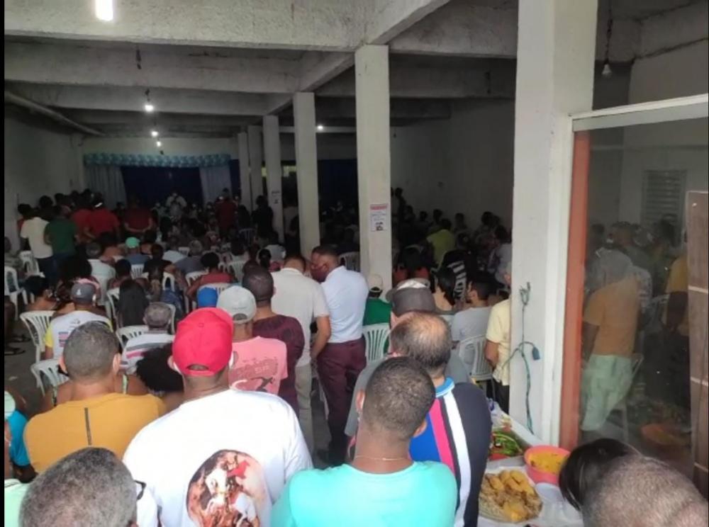 Ex-prefeito de Santo Amaro faz primeiro evento político após pleito de 2020