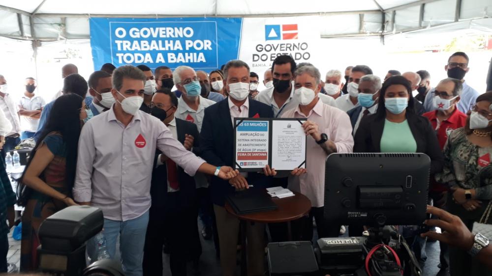 Rui Costa inaugura nova unidade do Hemoba em Feira de Santana e fala sobre investimentos em Feira