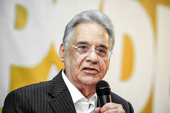 FHC defende que PSDB participe de atos com PT, PSOL, PCdoB, PDT e PV