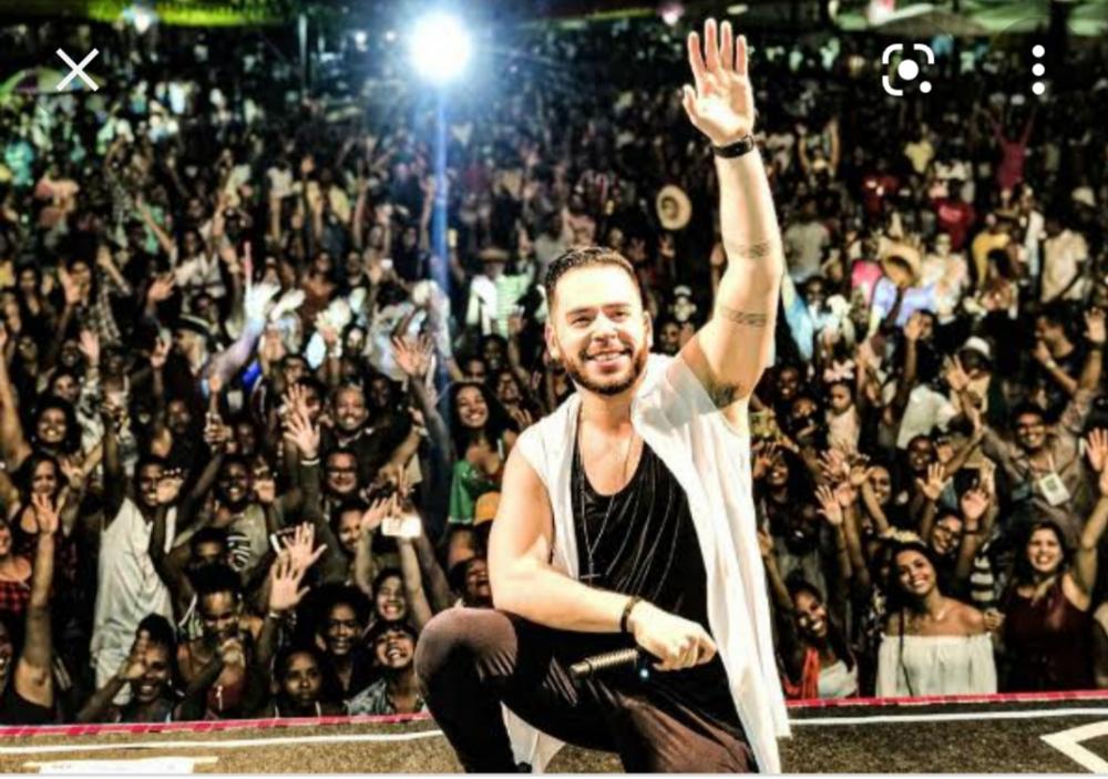 Dan Valente agitou Conde com muitos sucessos