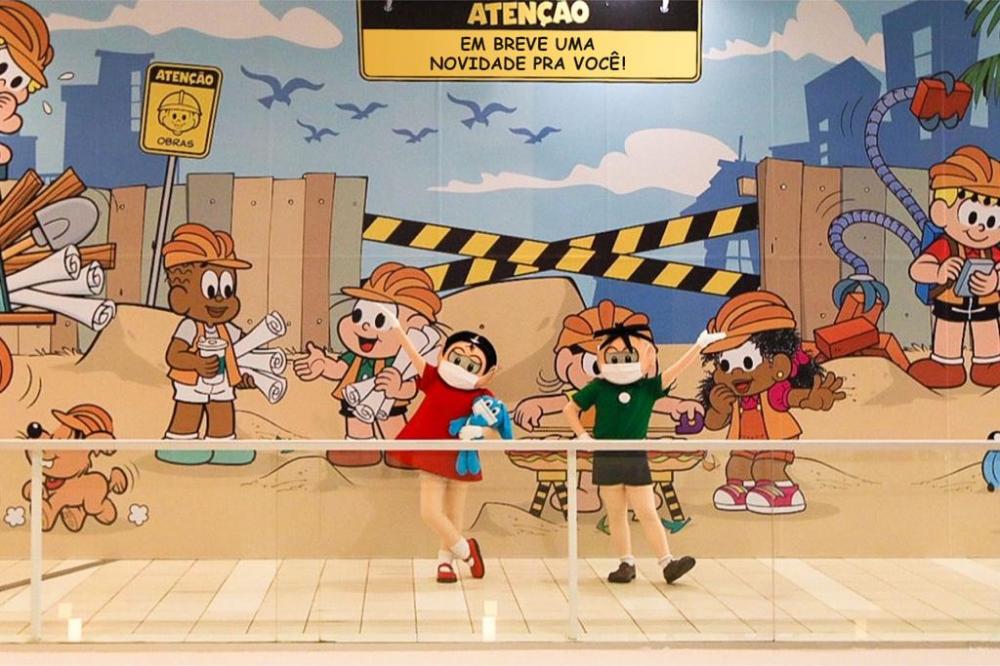 Salvador recebe novo espaço de diversão da Turma da Mônica