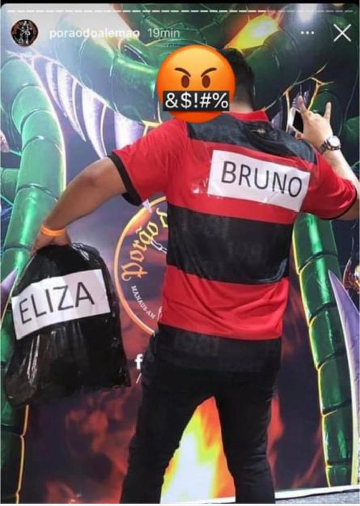 Homem é demitido após se fantasiar de goleiro Bruno e ofender Eliza Samudio