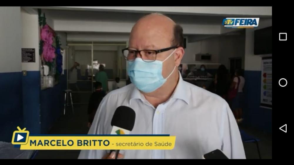 Secretário de Saúde fala sobre situação atual da Covid-19 em Feira de Santana