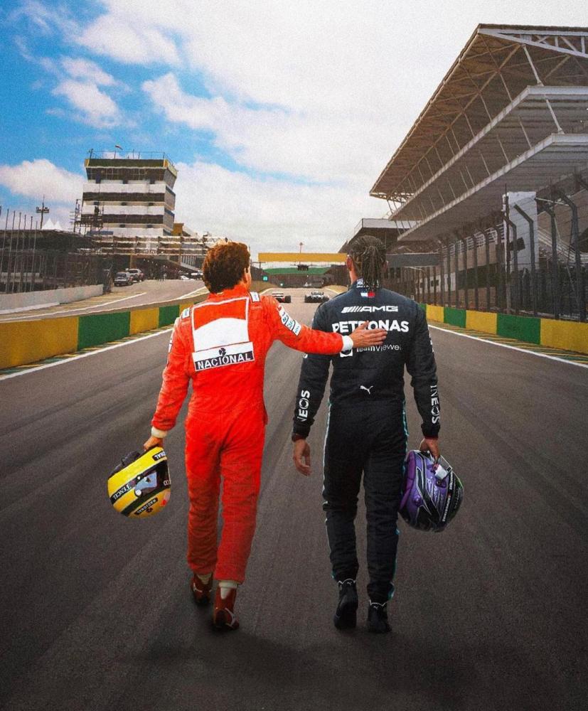 Lewis Hamilton se declara a Ayrton Senna: 