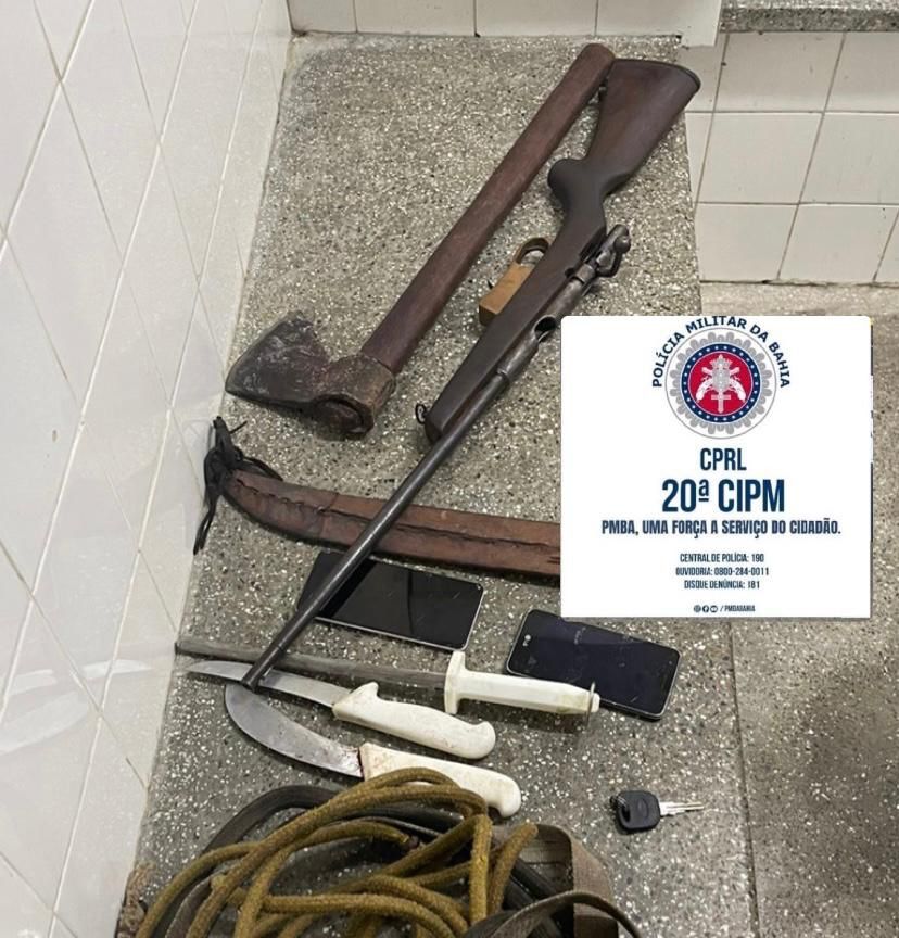 Suspeitos de furtos de gados são presos em Coração de Maria