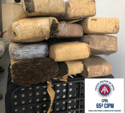 PM apreende 20 kg de maconha em Feira de Santana