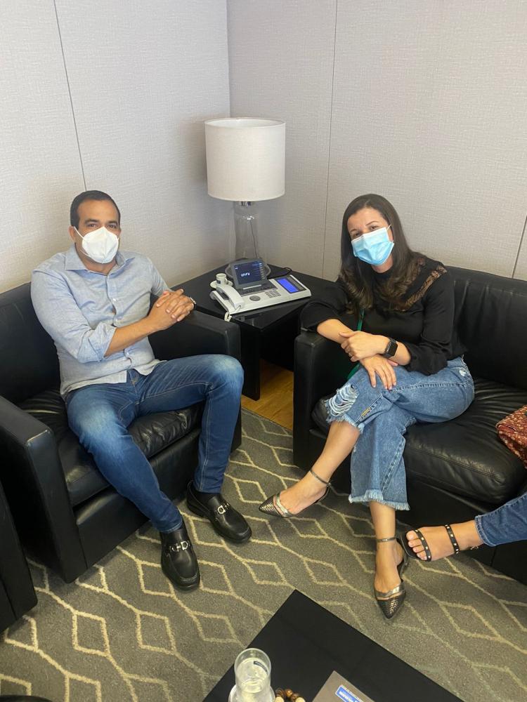 Vânia Silva, viúva de Irmao Lázaro tem reunião com Bruno Reis