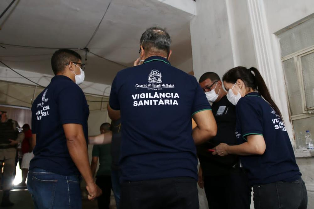 Equipes da Vigilância Sanitária monitoram cumprimento de medidas contra Covid em eventos