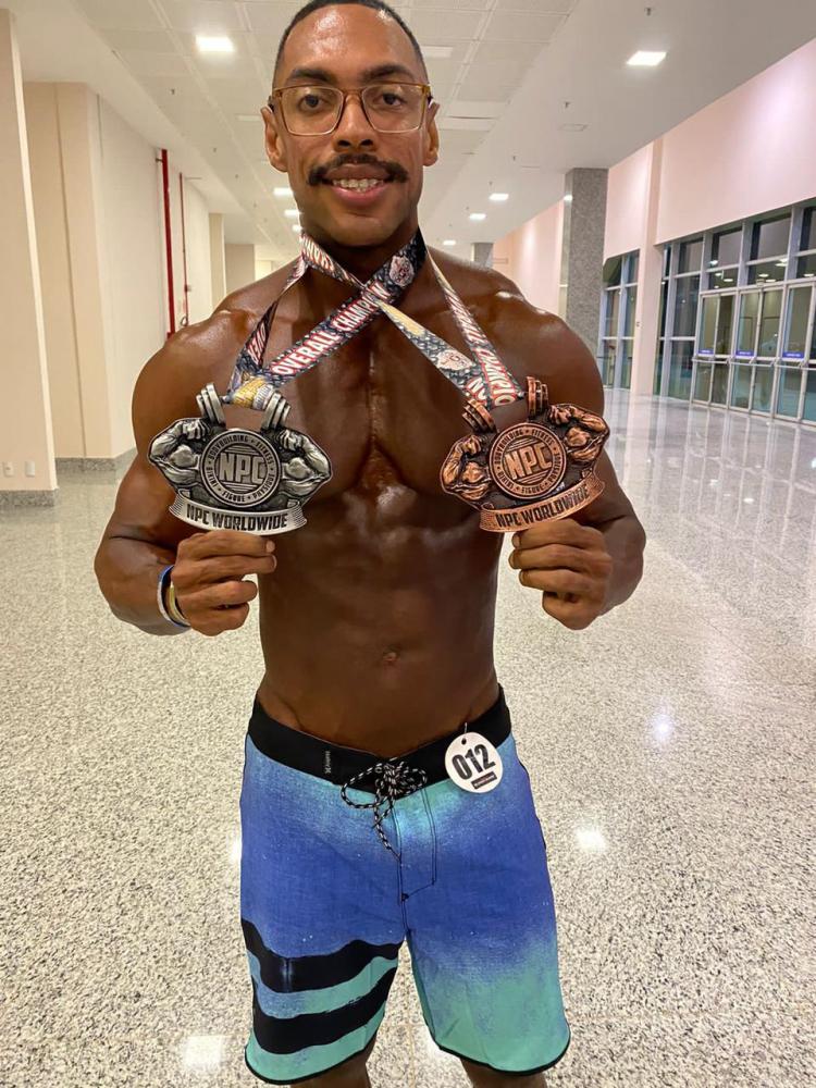 Soldado da PM conquista medalhas em torneio de Fisiculturismo
