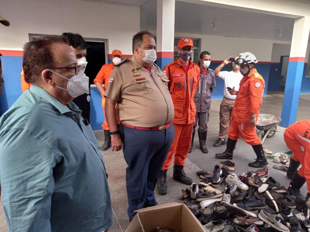 Secretário visita Bases Logísticas dos Bombeiros no sul do estado