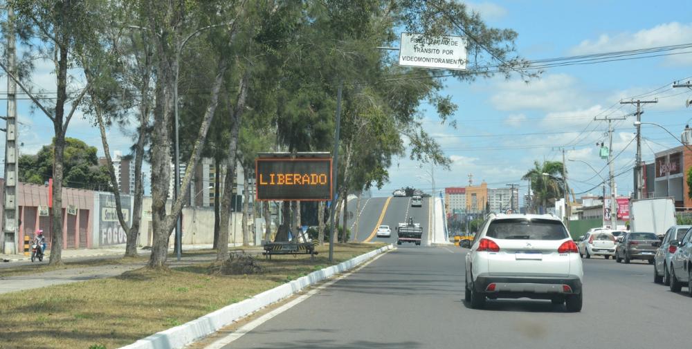 Trecho da avenida Getúlio Vargas interditado neste domingo (16)