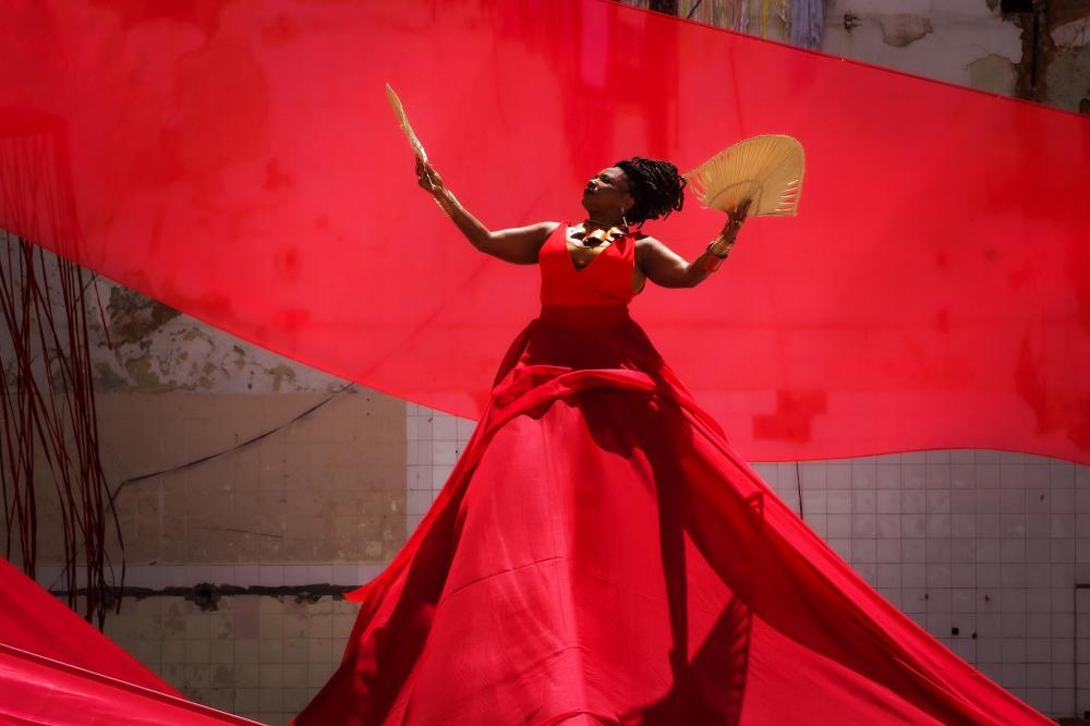 Margareth Menezes grava clipe de “Terra Aféfé” em Salvador 