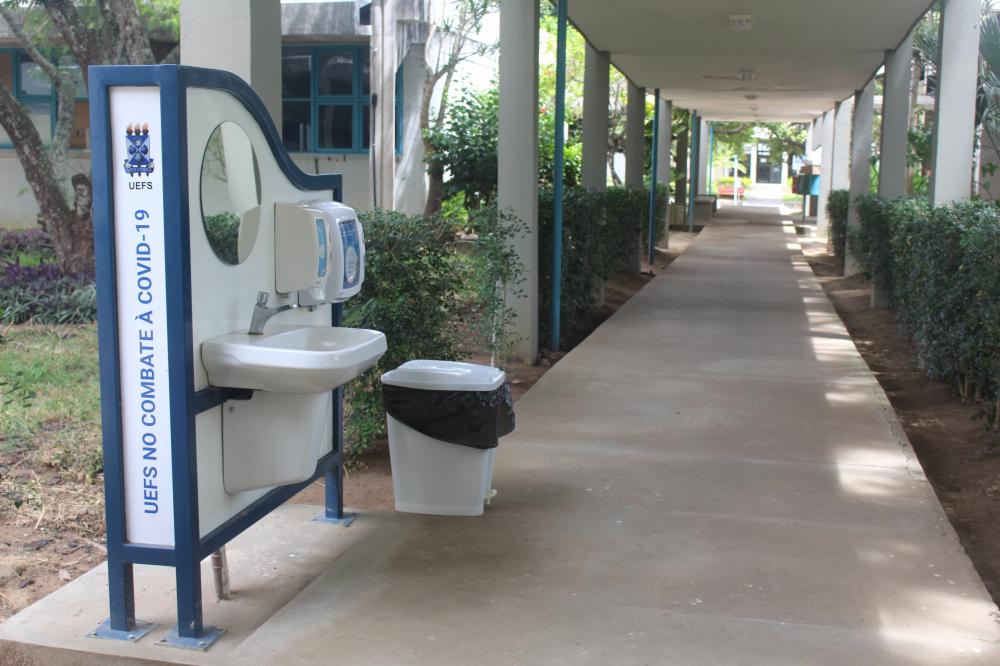 Uefs realiza obras para manutenção da infraestrutura e retorno adequado das atividades presenciais