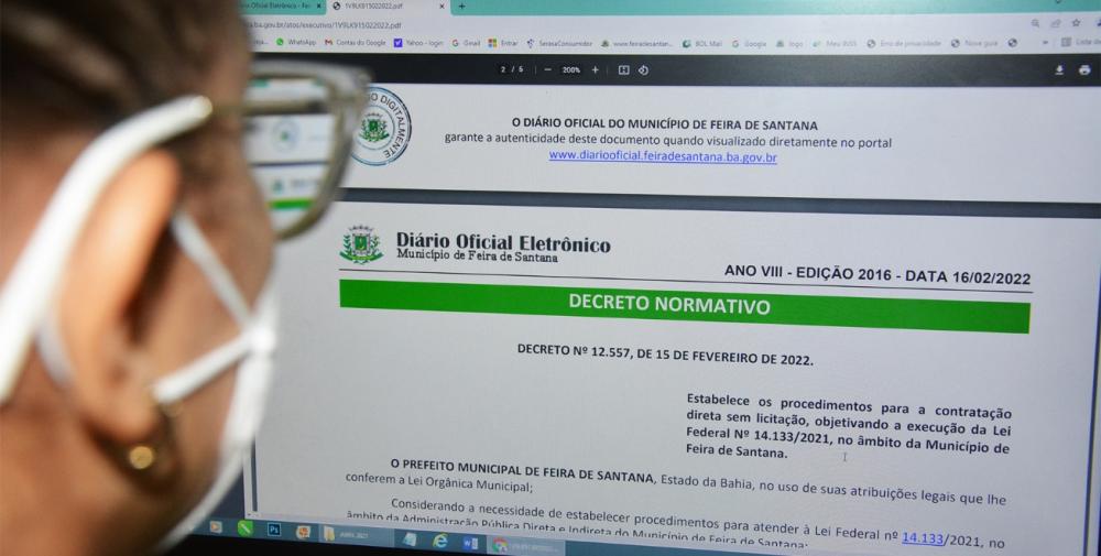 Governo Municipal estabelece procedimentos para a contratação direta sem licitação