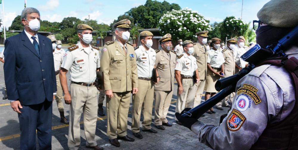 Colbert Filho participa das homenagens pelos 197 anos da Polícia Militar da Bahia