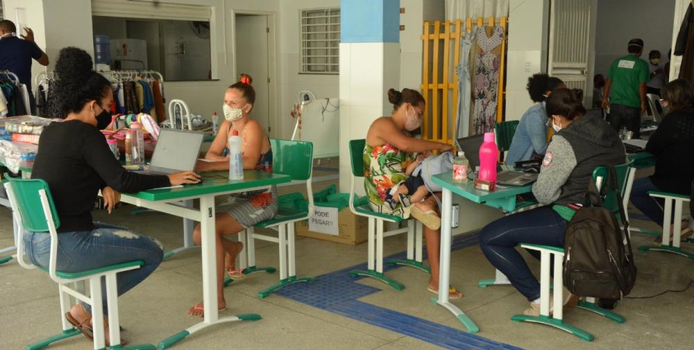 Serviço Itinerante de assistência social no Parque Panorama entre os dias 22 e 24